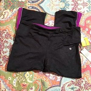 tangerine athletic capris